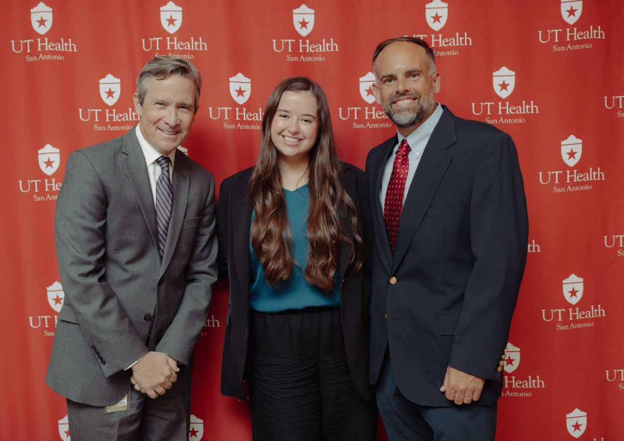 Aubree Perkins, School of Health Professions with leadership