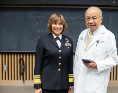 Dr. Raquel Bono and Dr. Anatolio Cruz