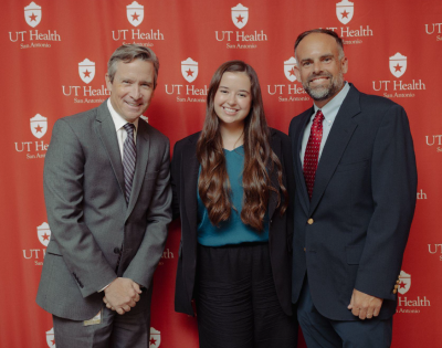Aubree Perkins, School of Health Professions with leadership